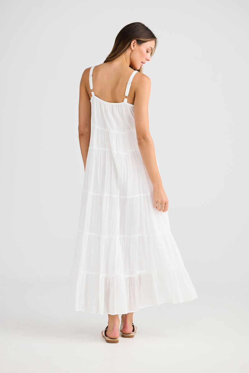 Evianna Dress White