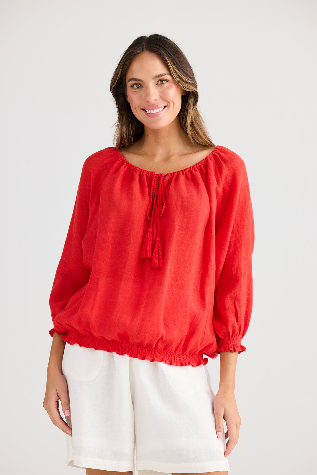 Seaside Top Red