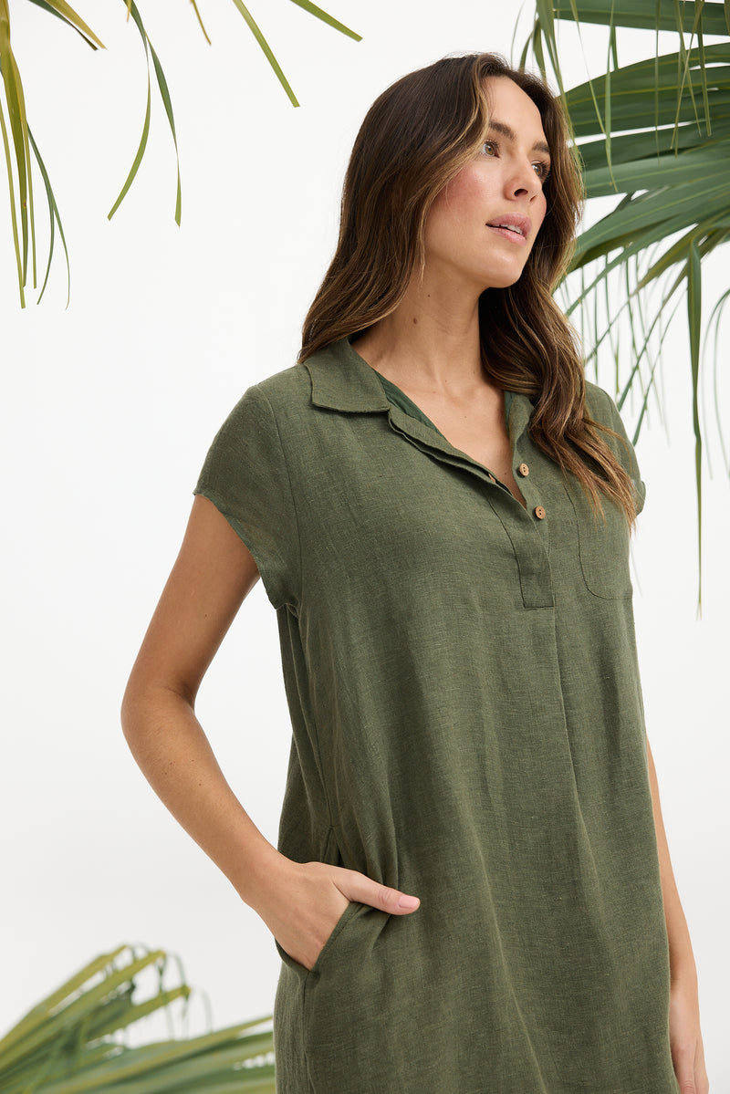 Ahoy Tunic Olive