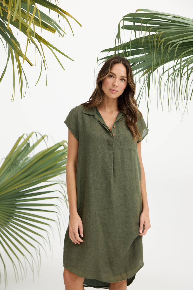 Ahoy Tunic Olive