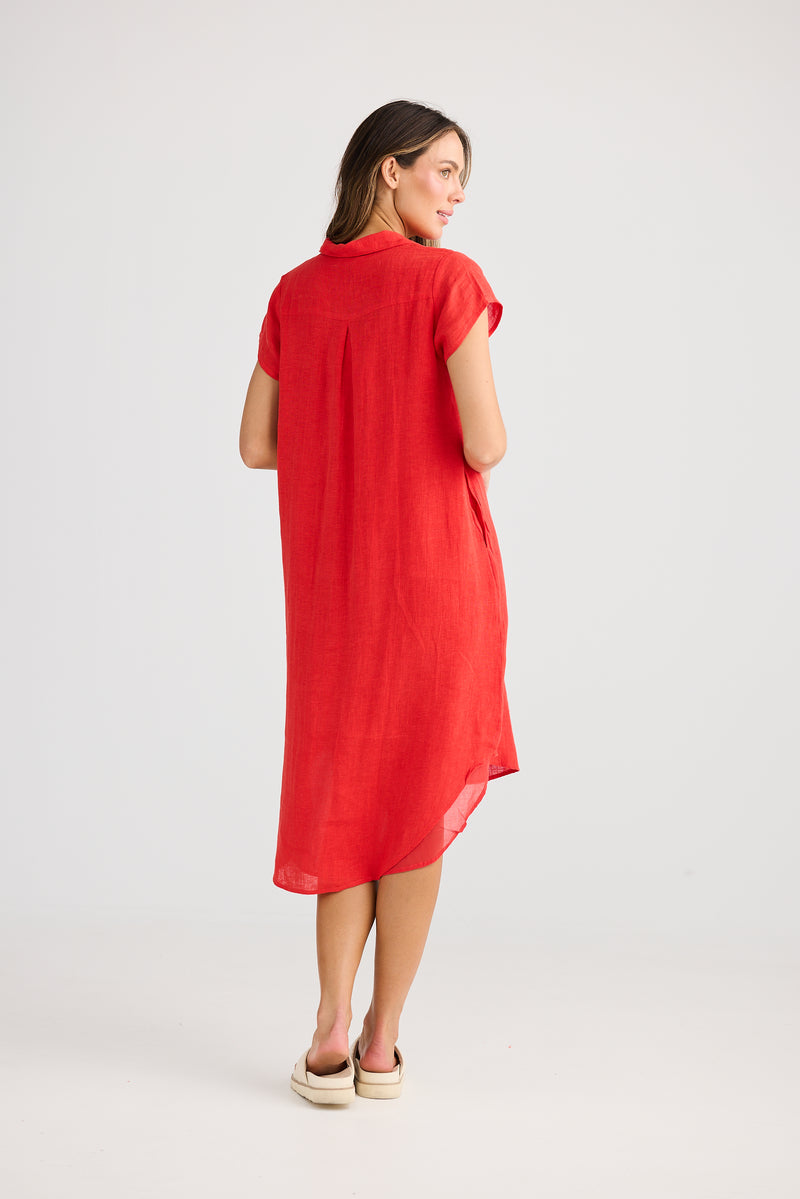 Ahoy Tunic Red