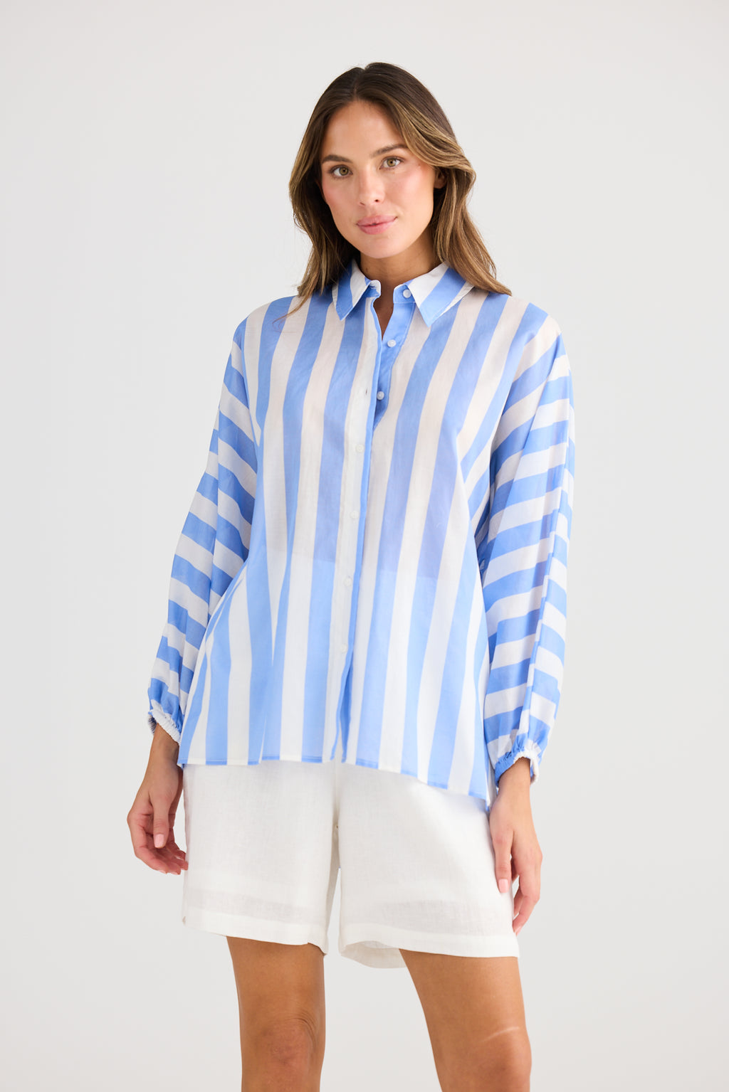 Cliffside Shirt Blue Stripe