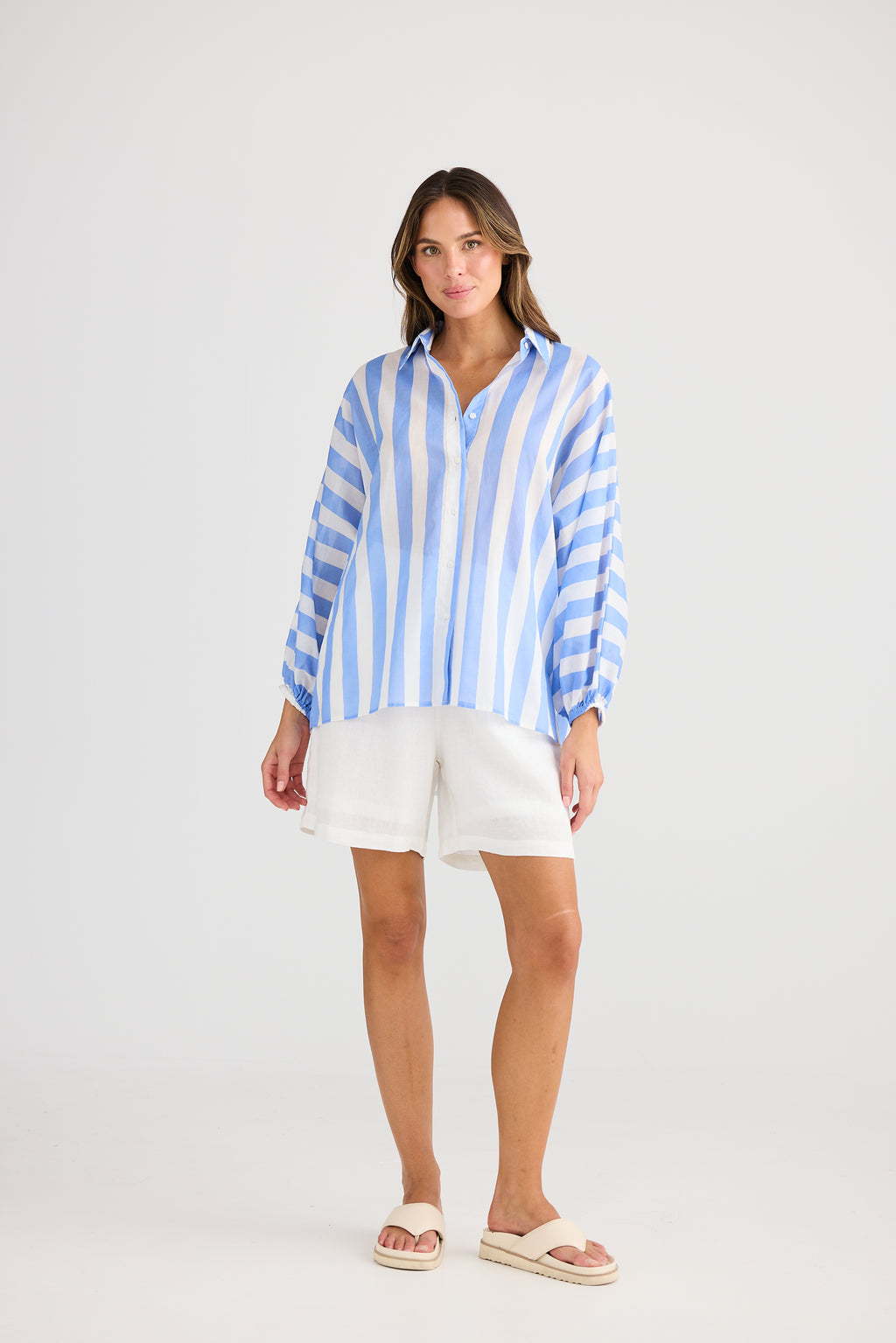 Cliffside Shirt Blue Stripe