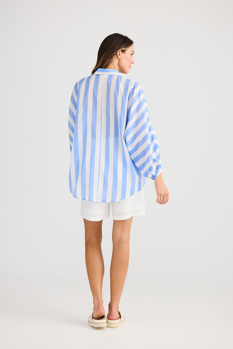 Cliffside Shirt Blue Stripe