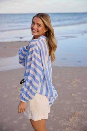 Cliffside Shirt Blue Stripe