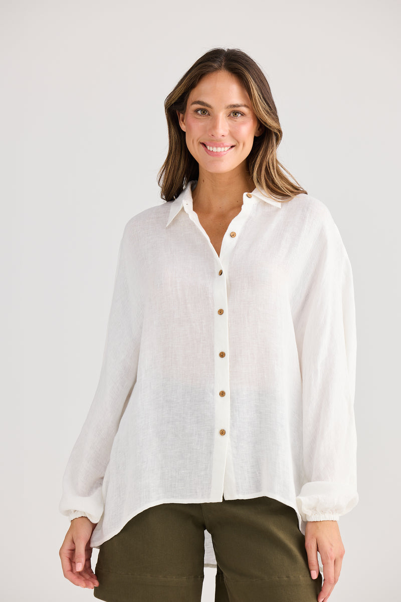 Cliffside Shirt White