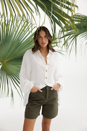 Cliffside Shirt White