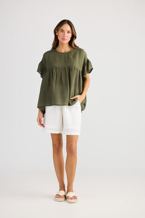 Caicos Top Olive