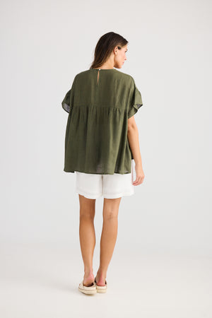 Caicos Top Olive