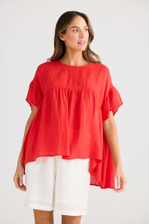 Caicos Top Red