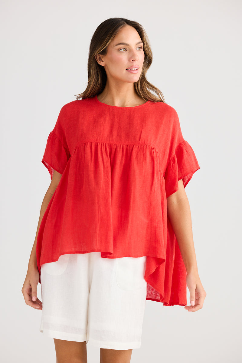 Caicos Top Red