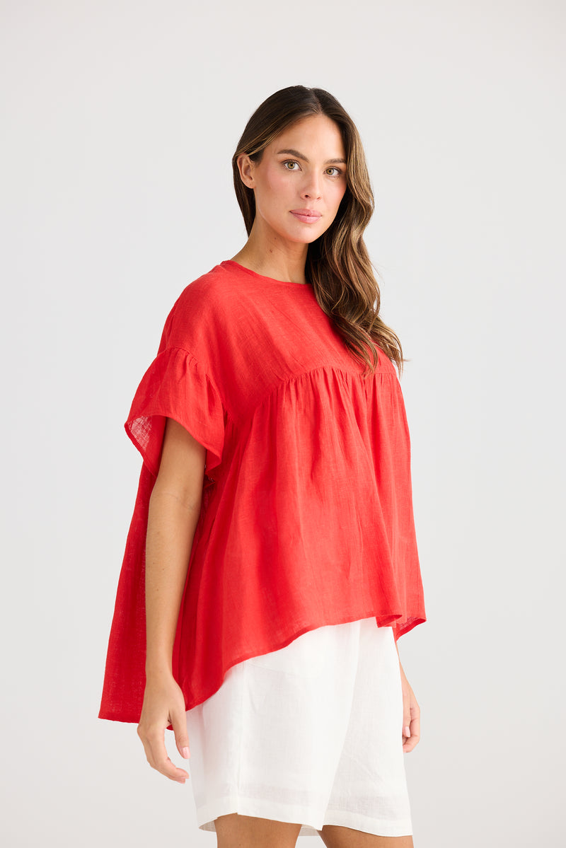 Caicos Top Red