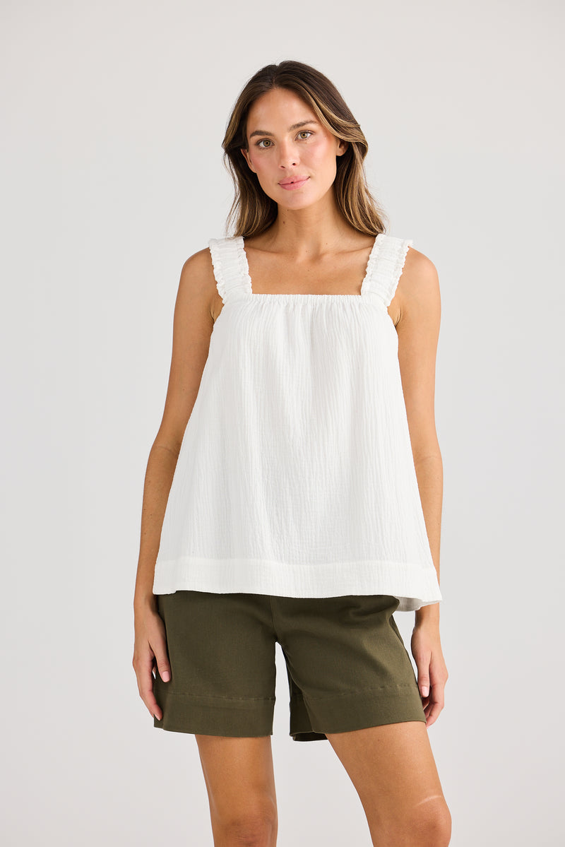 Penny Top White