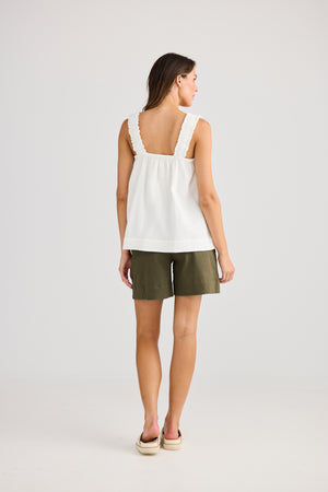 Penny Top White
