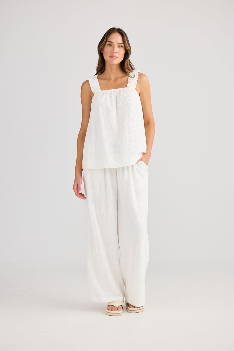 Penny Top White