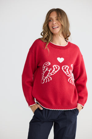 Langosta Knit Red