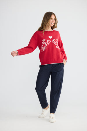 Langosta Knit Red