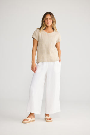 Captain Tee Natural Linen