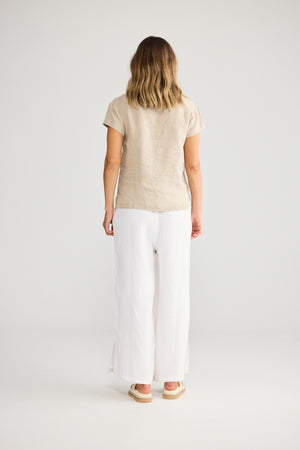 Captain Tee Natural Linen