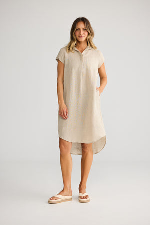 Ahoy Tunic Natural Linen