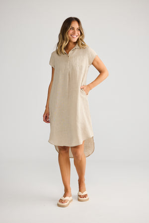 Ahoy Tunic Natural Linen