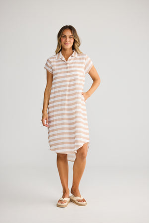 Ahoy Tunic Natural Stripe