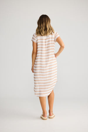 Ahoy Tunic Natural Stripe