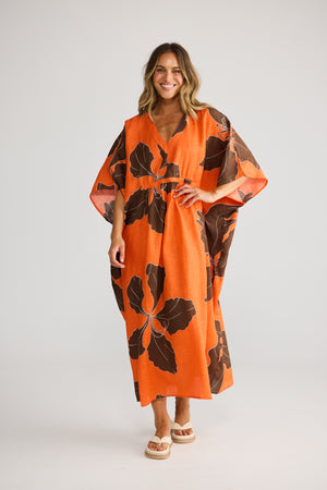 Sunseeker Kaftan Hibiscus Breeze