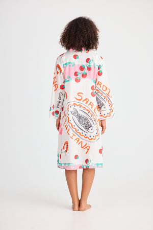 Stella Shirt Dress Italiano
