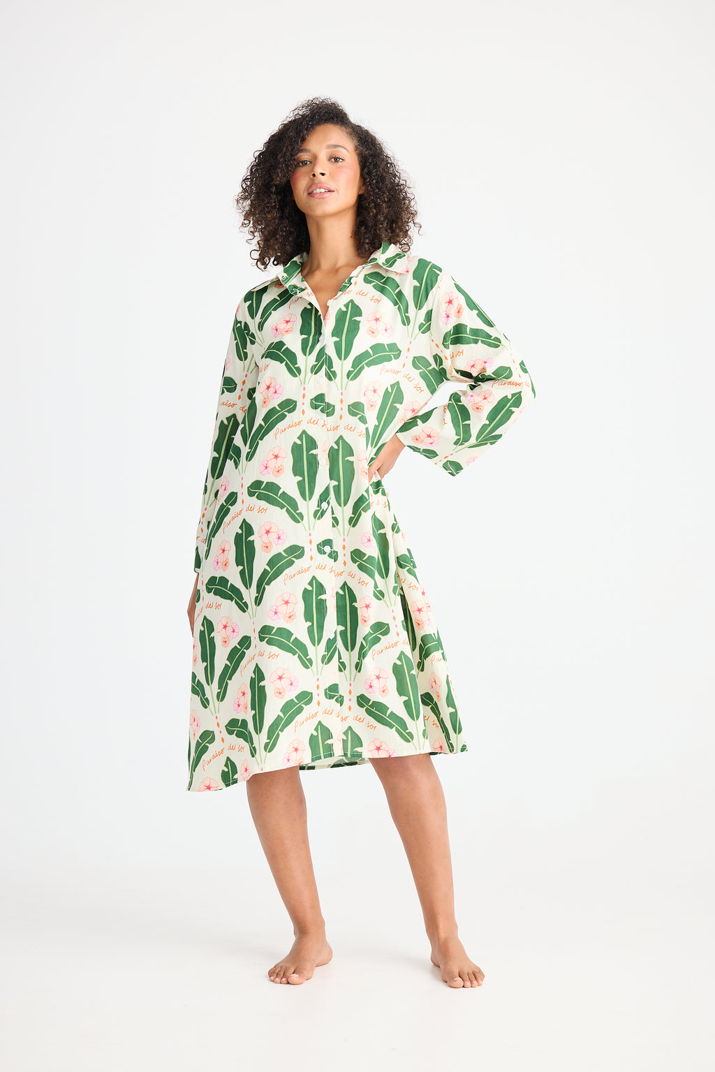 Stella Shirt Dress Paraiso Del Sol