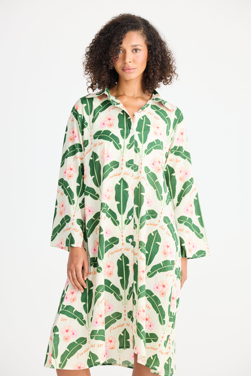 Stella Shirt Dress Paraiso Del Sol