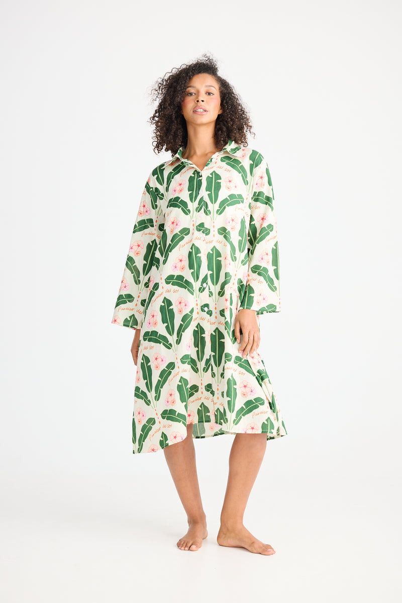 Stella Shirt Dress Paraiso Del Sol
