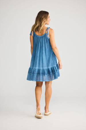 Keanu Mini Dress Navy