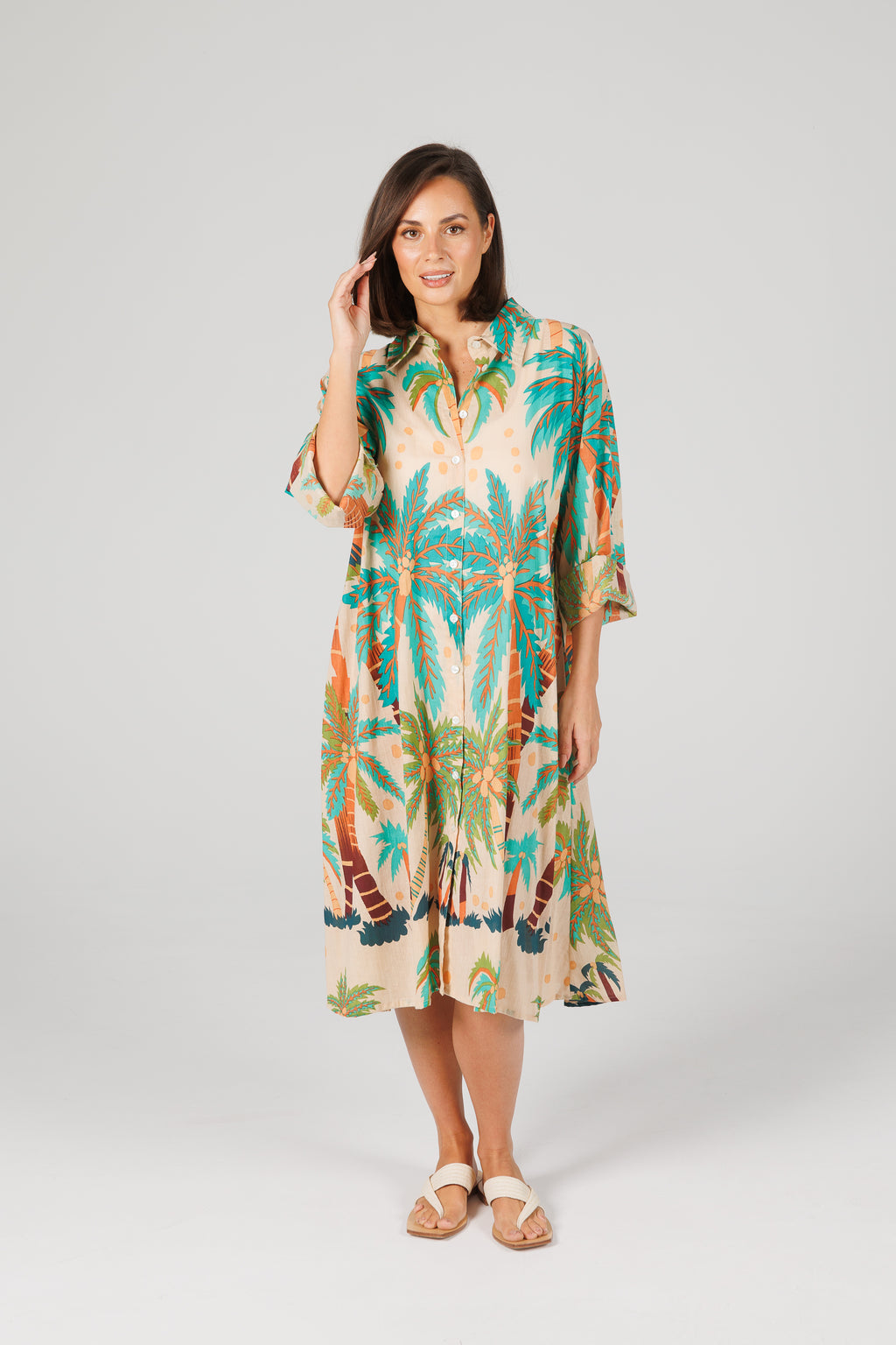 Stella Shirt Dress Island