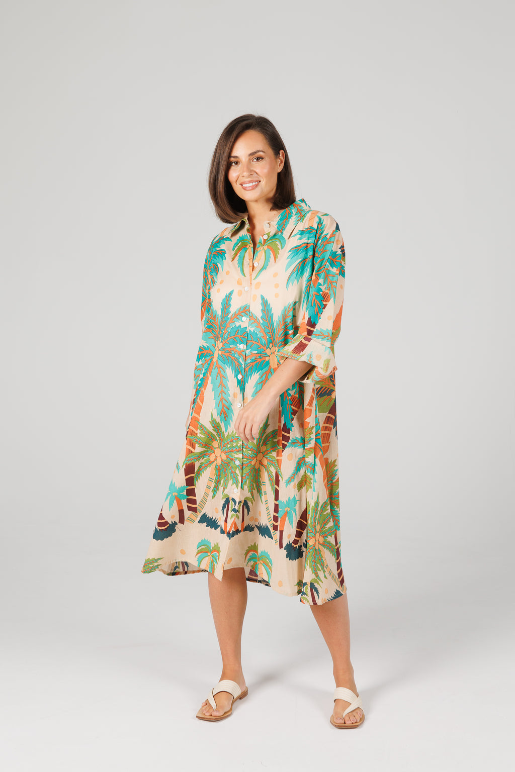 Stella Shirt Dress Island