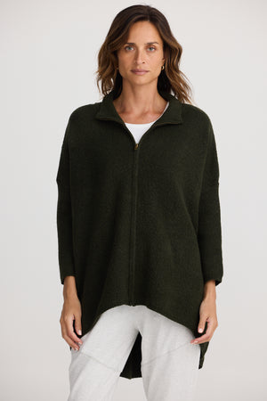 Woodside Poncho Khaki
