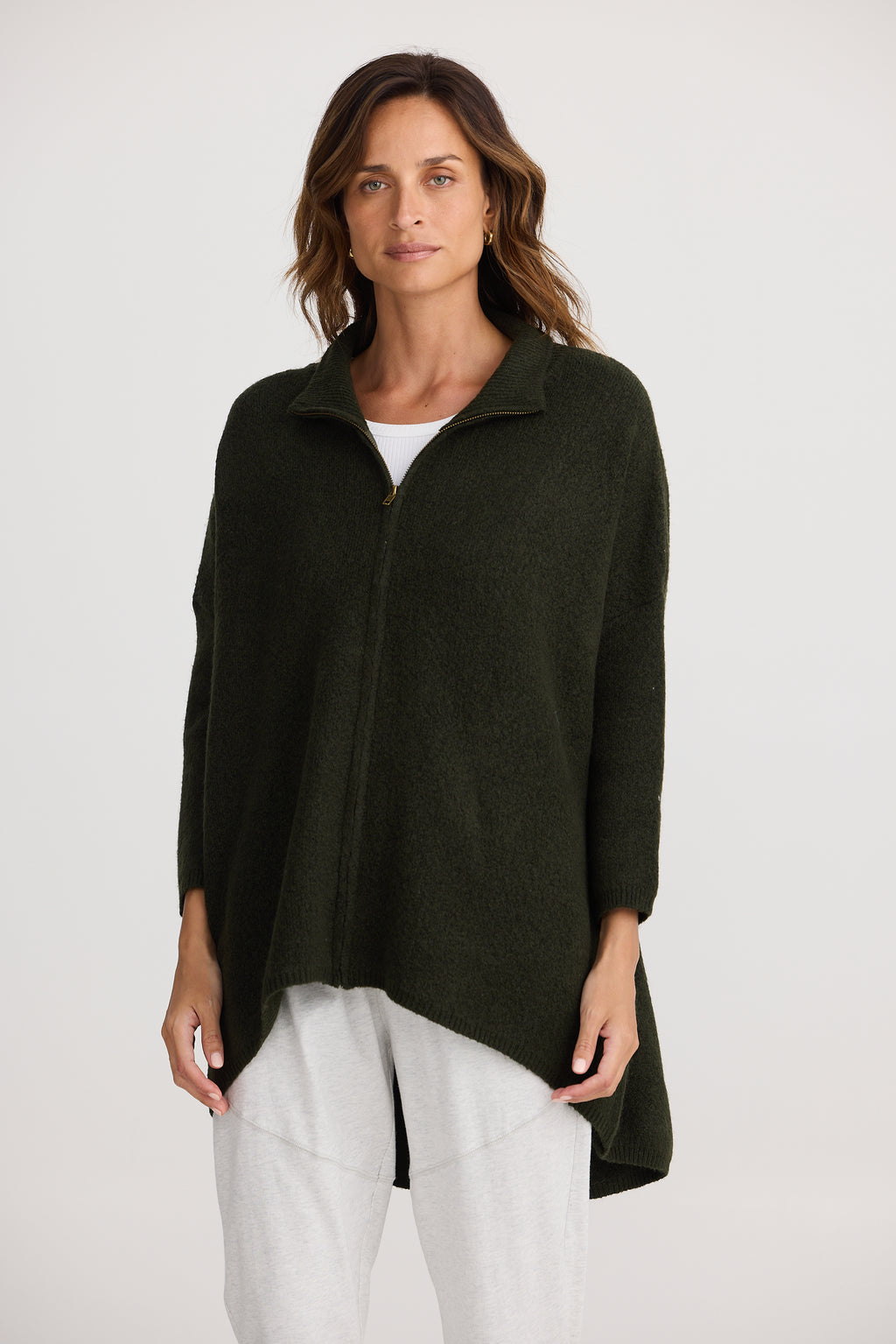 Woodsside Poncho Khaki