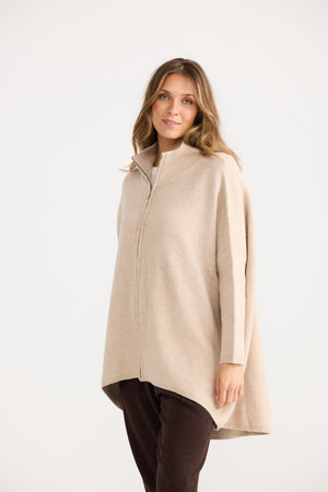 Woodside Poncho Oat