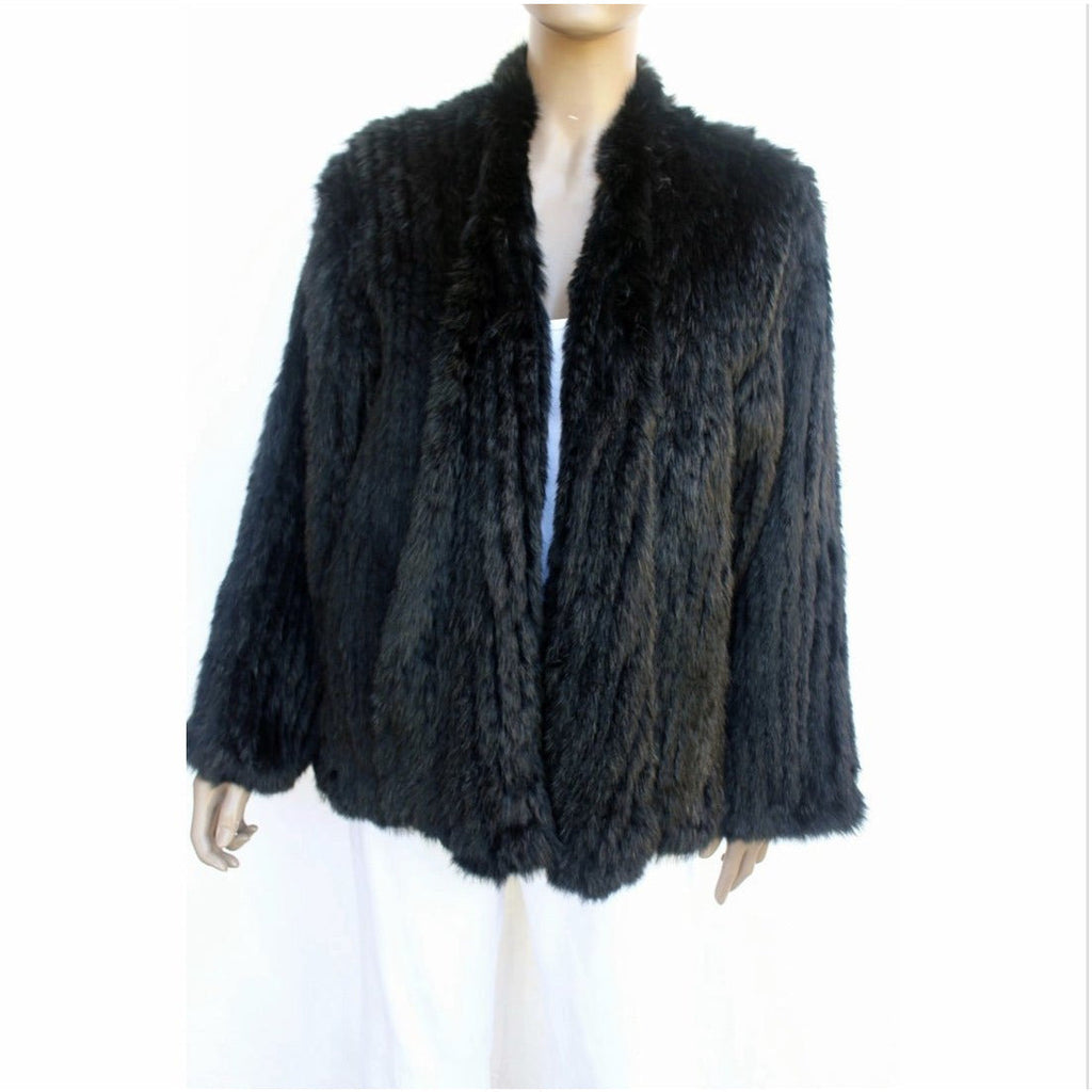 Fur Jacket - Black