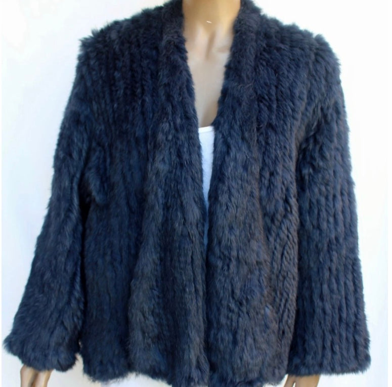Fur Jacket - Black