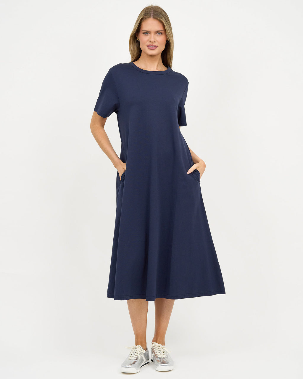 T-Shirt Dress Navy
