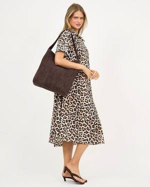 Shirt Dress Leopard