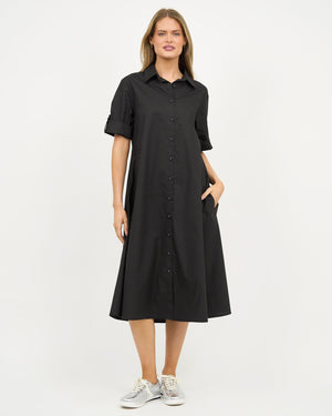 Shirt Dress Black