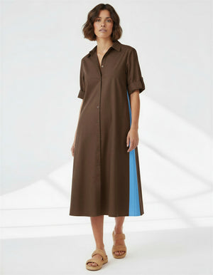 Shirt Dress Chocolate