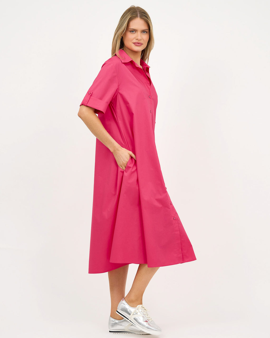 Shirt Dress Watermelon