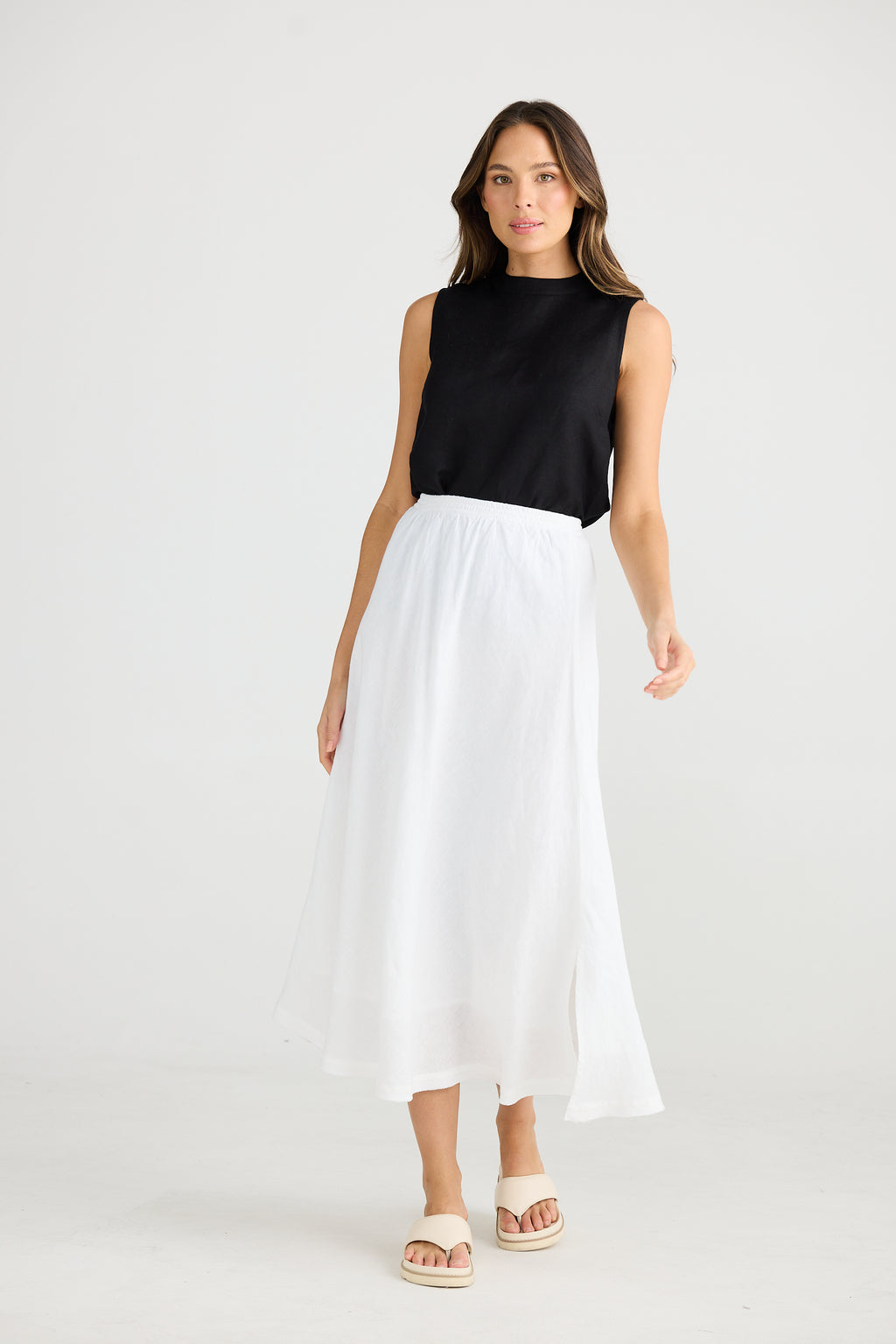 Sicily Skirt White