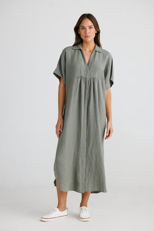 Wander Dress Pistachio