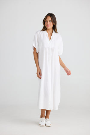 Wander Dress White