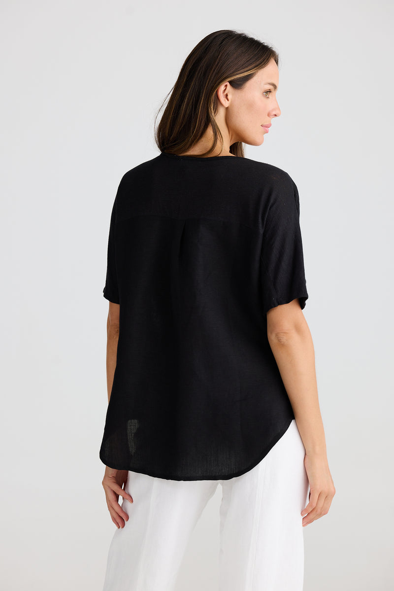 Livorno Top Black