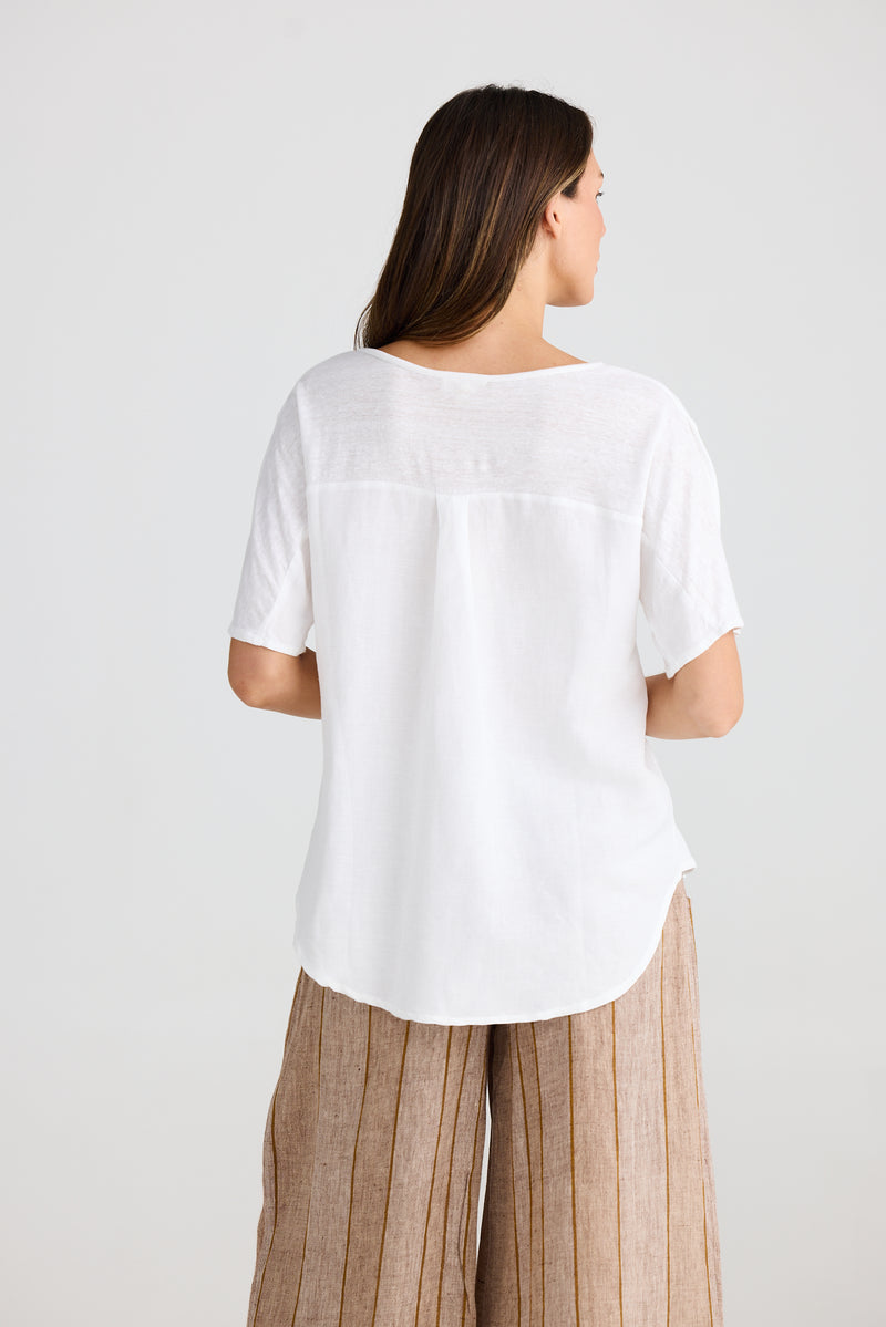 Livorno Top White